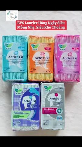 Băng Vệ Sinh Laurier Hàng Ngày Siêu Mỏng Nhẹ, Siêu Khô Thoáng #bangvesinh #laurier #bvshangngay #bvs #ritashop911 