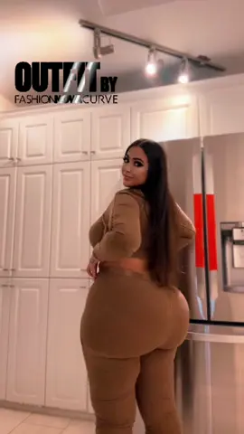 Which look did you like the best? By @FashionNovaCURVE                            🛒 search Jaime Legging Set - Brown. For the first look 😎.                    Or                                                                 search Alessa 3 Piece Sweater Legging Set - Hunter For the second look ☺️ #fashionnovacurve 