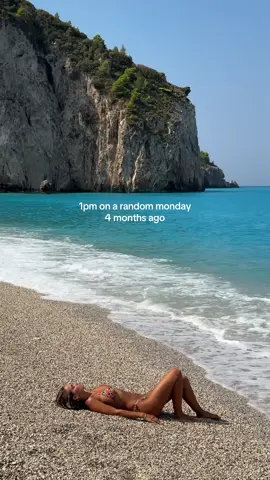 would do anything to be here right now #beach #greece #europeansummer #Summer 