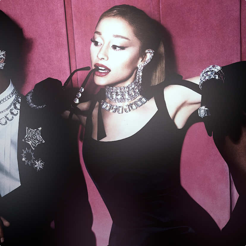 every week is fashion week for ariana ⋆✴︎˚｡⋆  scn: @sceneagb  #arianagrande #arianator #edit #swarovski #wicked #fashionweek #fyp #imaginexvs 