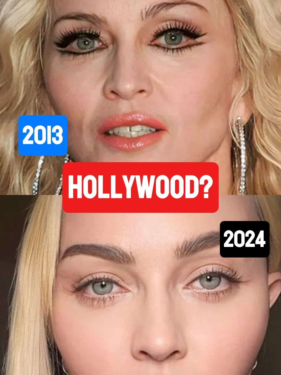 O #misterio de hollywood Por que as famosas estão rejuvenescendo em 2024?  #teorias #matrix #teoriasconspirativas #hollywood #asubstancia 
