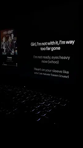 Give you my words as you take it and run 🎵 #spotify #spotifylyrics #fyp #song #applemusic #viralsong #foryou #fy #viral #for #chaseatlantic 
