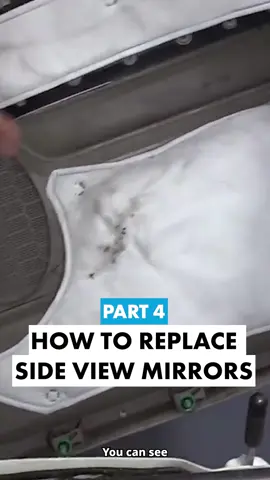 How to replace side mirrors pt. 4. Watch as we walk you through the final steps in this DIY-friendly side mirror repair. Missed the beginning? Go to our profile to watch from start to finish. #trq #trqautoparts