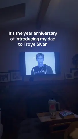 It became one of his fave songs / music videos #dadcore #icon #troyesivan #fy 