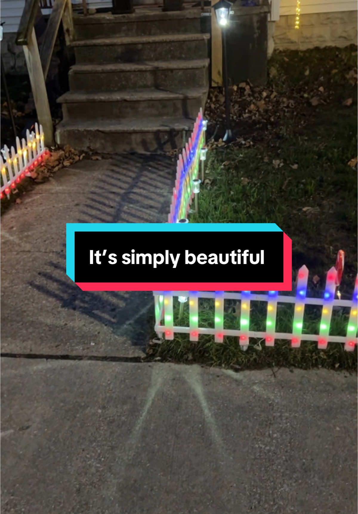 I am so happy with all the beautiful decor I bought on TikTok shop. The quality is amazing and the price cannot be beat! #lightedchristmasfence #ztlightingfence #christmaslanterns #lampposts #minitrees #TiktokShop #TikTokShopFallSale #DealsForYouDays #FallDealsForYou #TiktokShopBlackFriday #TiktokShopCyberMonday #StarCreatorCompetition #TreasureFinds #TiktokMadeMeBuyIt #GiftIdeas #GiftGuide #HolidayHaul 
