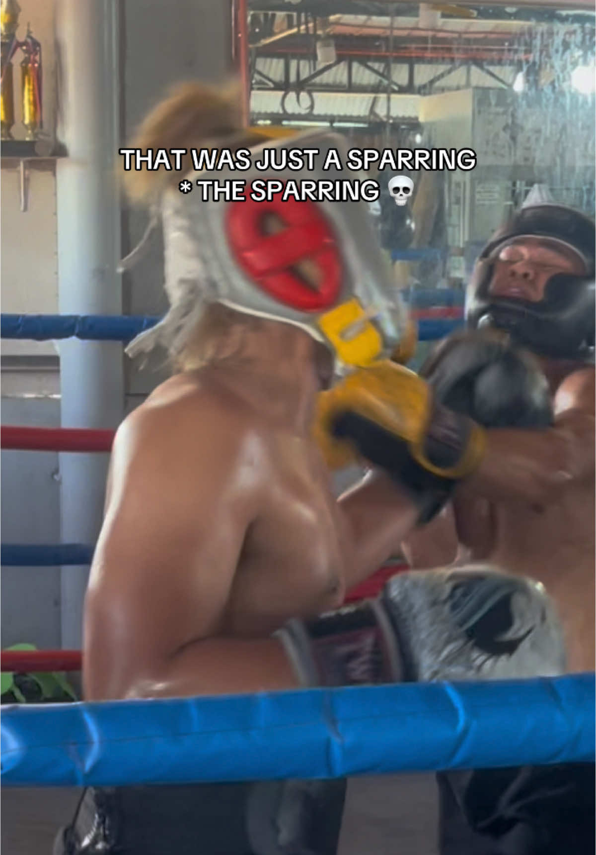 *They said. Madali lang naman mag boxing suntok-suntok lang 😅 #fyp #foryou #boxing #sparring #boxingday 