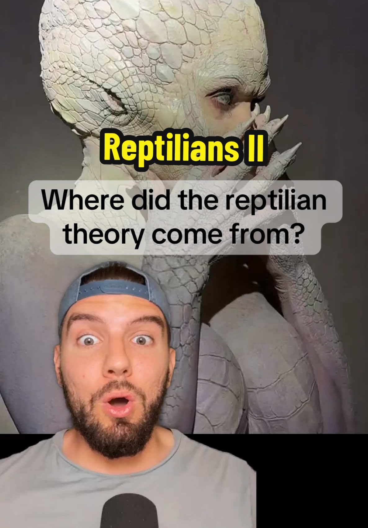 Welcome to schizotok today we’re finding out why the elites are so obsessed with reptiles and how the “lizard people” theory even came to be #interesting #theory #reptilian #shapeshifter #mindblown #History Remember, for entertainment purposes only 🐍