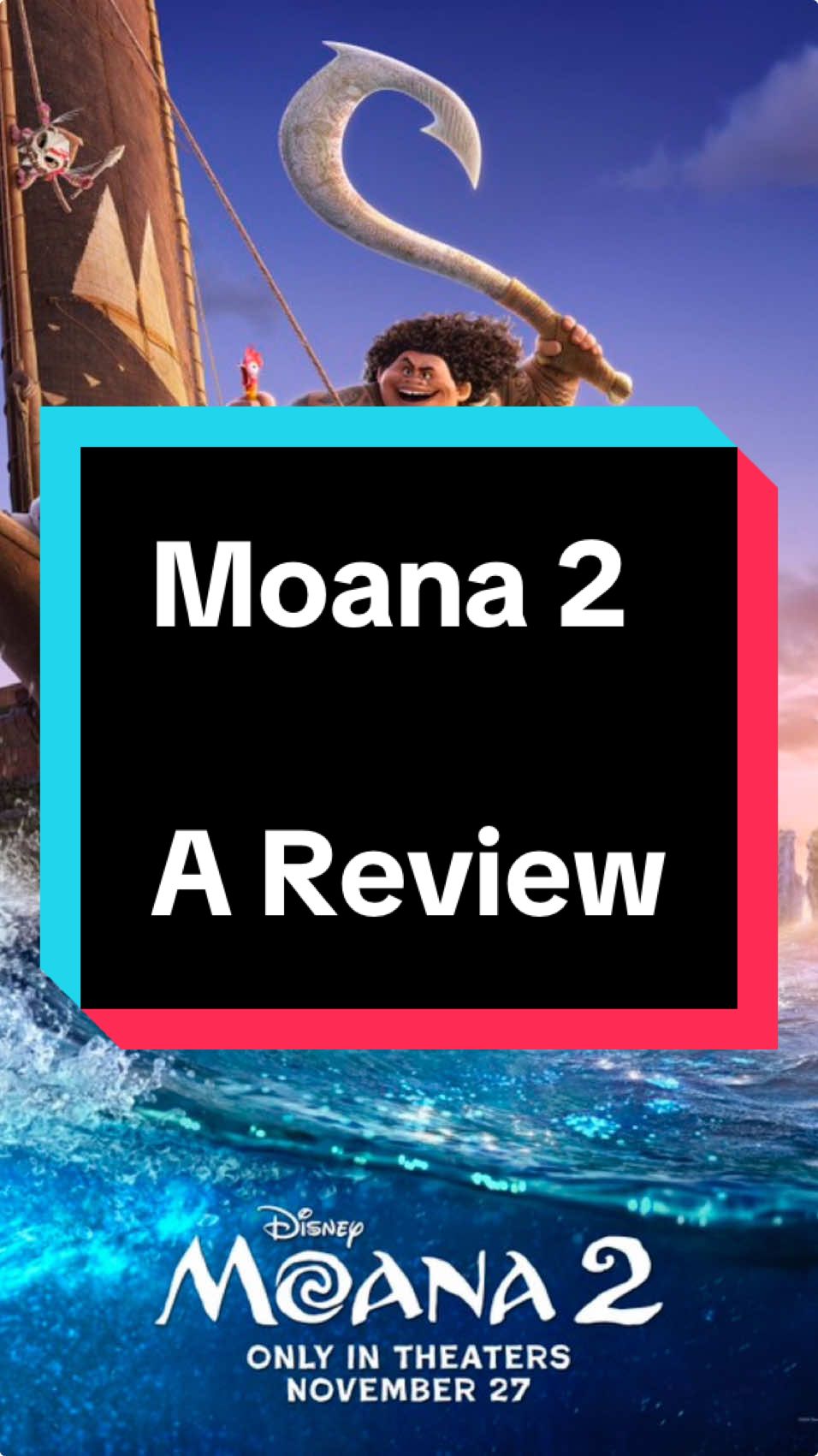 #greenscreen not everything needs a sequel, Disney. Just sayin’ #moana #moana2 #disney #wicked 