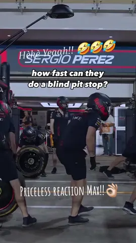 Blind pitstop RedBull 🫠 Well done!!! Max's empathy too, wonderful. You have to love him for this 😁 Shame on Perez 33 sec. #oracle #RedBull #Bybit #reels #tiktokviral #tiktokvideos #maxverstappen #pitstop #pitstopchallenge #unreal #fastandfurious 