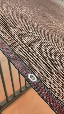 Bạt lưới che nắng có đục lỗ kim loại bo viền cẩn thận #batluoichenang #batluoiminhkhang #luoichenang #luoichenangdetkim 