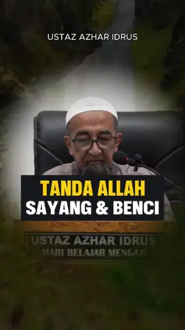 Allah Bagi Ujian Tanda Sayang . #fyp #trending #ustazazharidrus #uai