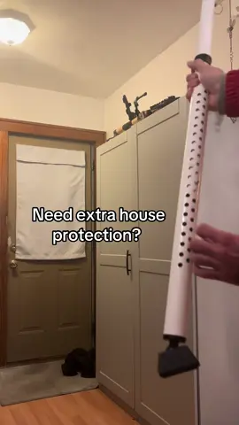 Gotta protect all the Christmas gifts somehow.. #doorbar 