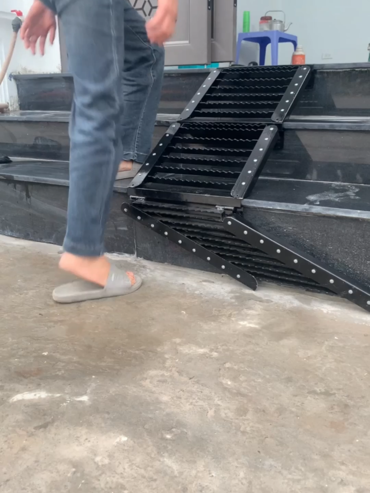 Cầu Xe Thông Minh Gấp Gọn, Chống Trơn##thanggapgon #cauxethongminh #caudatxemay #xuhuongtiktok2024