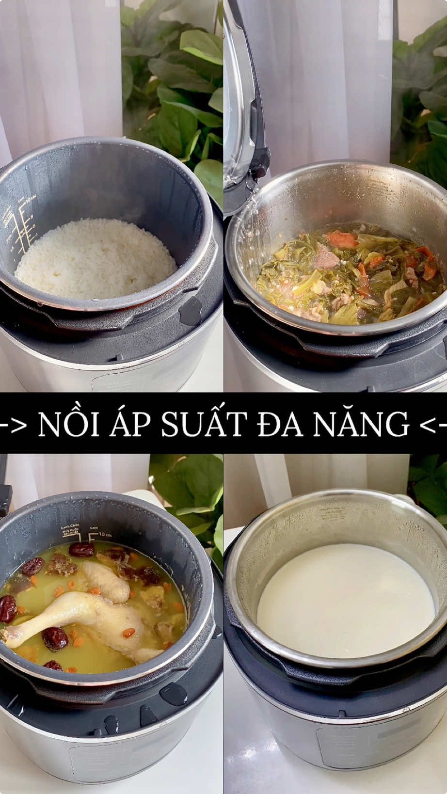 Sắm được em nồi áp suất rất ưng ý rồi mà vẫn test tới test lui cả tháng trời mới bê lên rv cho mng nè. Nấu được cả thế giới là có thật nhaa. Mê nhất là 2 lòng nồi sâu thuôn xuống nên là nấu ít 1,2 người vẫn rất oke các bác ạ ^^ #ancungtiktok #LearnOnTikTok #muataitiktok #trangheothi #vtvcab #joyoungvietnam #thuongthuctronven #noiapsuat 