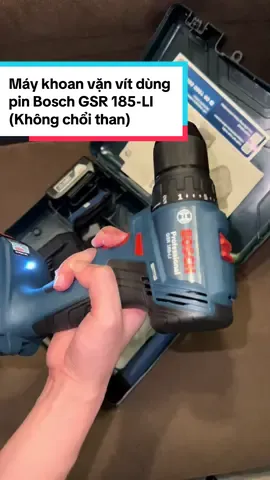 Máy khoan vặn vít dùng pin Bosch GSR 185-LI (Không chổi than) ##bosch##baohanhbosch##khoan##boschpowertools##gsr185