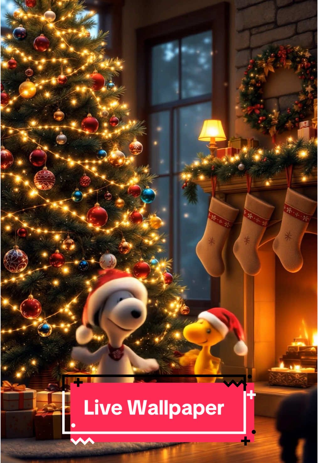 Get ready to boogie with Snoopy and Woodstock! 🐶🎶 This adorable duo is here to spread some holiday cheer. Watch them dance the night away in this festive live wallpaper for 2024. 🎄✨ #Snoopy #Woodstock #Peanuts #CharlieBrown #Christmas #Dance #LiveWallpaper #TikTok #ForYouPage  