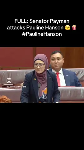 FULL: Senator Payman attacks Pauline Hanson 🫣 🍿 #PaulineHanson