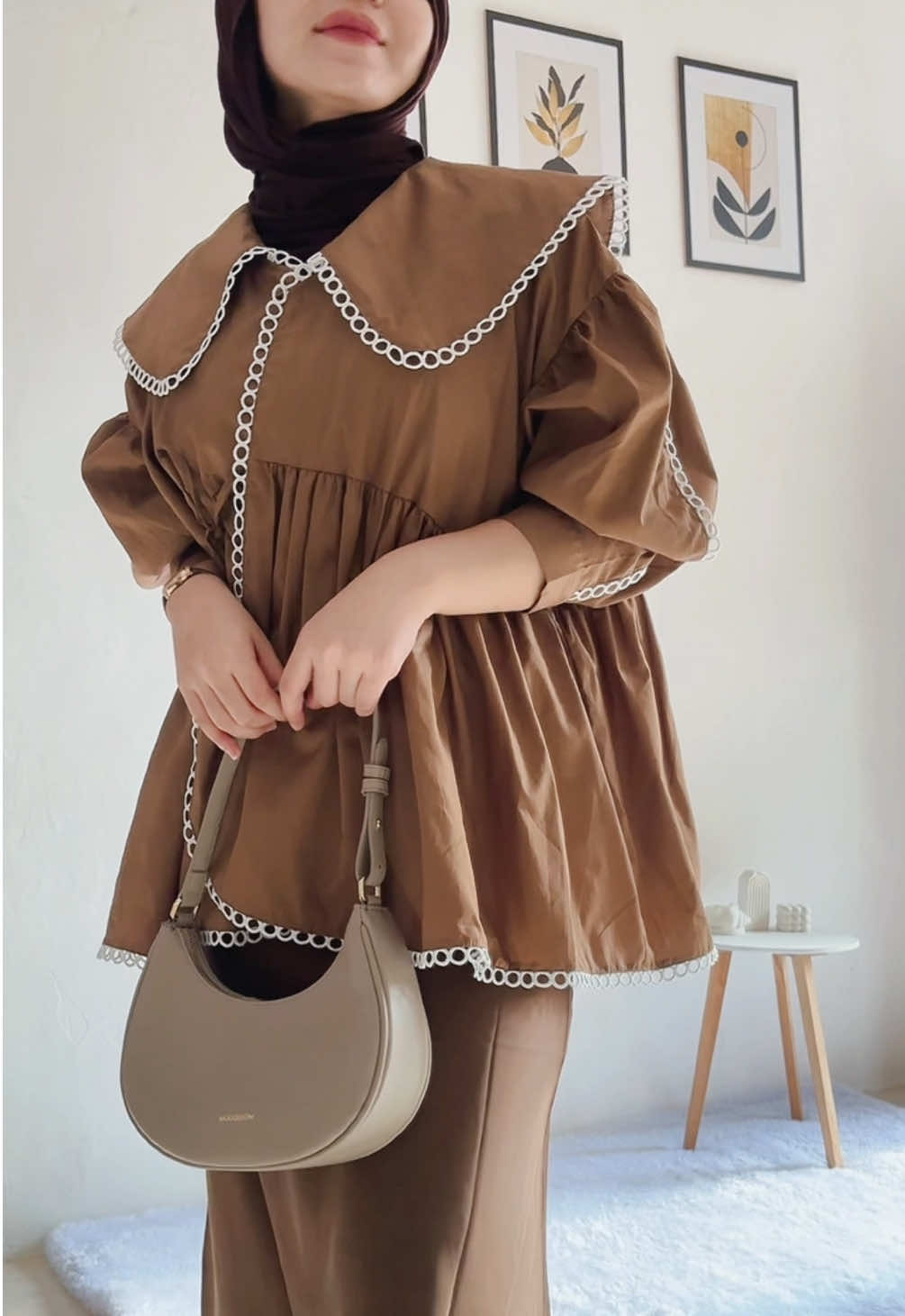 Cantikk bangettt🤎✨ @leody.id #blouse #blousekoreanstyle #blousekorea #blousewanita #blousecantik #blouselucu #blousedesign #blouseviral 