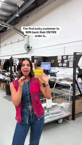 Congratulations to our first lucky winner ✨ There is still time to be one of the 30 lucky winners to win back your ENTIRE order! Goodluck 🛍️ #MESHKI #sale #blackfriday2024 #onlineshopping #wishlist #blackfriday 
