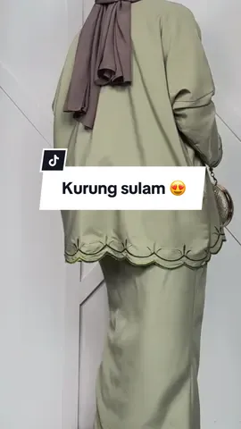 Our Tiara Embroidery in Sage Green memang the perfect kurung untuk bertunang ! 🌸 Auto nampak letops ya 🎀😍😭 #fyp #fypage #fyppppppppppppppppppppppp #shouldbeme #shouldbeme #sulam #outfitideas #vir #fypシ゚ #embroidery #tunang #trending 
