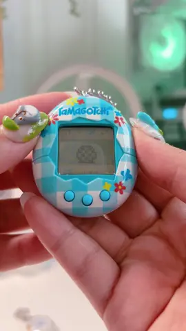 Unboxing my tamagotchi original gen 2 with me🩵🌸🌼 I love this design so much!💗 #tamagotchi #unboxing #cozyvibes 