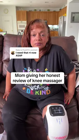 Replying to @PLee215 You will love the knee massager. Just listen to what my mom has to say about it.  #portablekneemassager #kneepain #kneeinjury #kneepainrelief #electrickneemassager #tiktokkneemassager #kneemassagerhonestreview #bestportablemassager #kneemassagerdevice #kneemachine #kneemassagerforpain #kneeheatmassager #tiktokshopblackfriday #tiktokshopcybermonday 