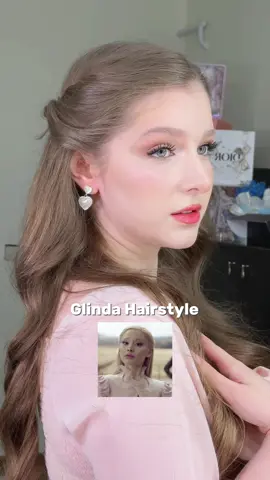 Glinda Hairstyle Tutorial 🎀 Follow for more! ✅ #glinda #arianagrande #glindahairstyle #arianagrandehair #wicked #wickedmovie #hairstyle #hairstyletutorial #easyhairstyles 