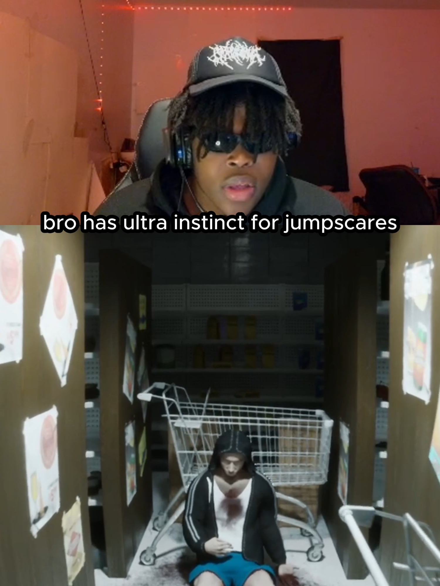 bro leaves games too fast 😂 (Twitch/YT: HeyyVance) ##impetum #scarygames #jumpscare #fypage #viral