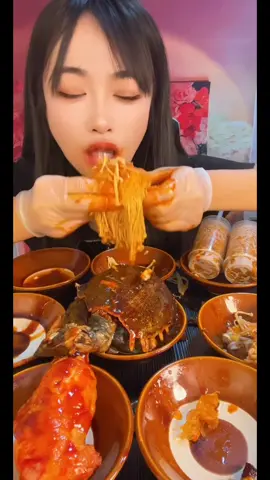 Mukbang eating food🍝 #chinesefood #mukbang #eat #eating #food 