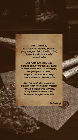 #hsnbaehaqii #sajak #senandika #puisi #musikalisasipuisi #poem #moost #aksara #diksi #sastra #xyzbca #4u #fyp #fypage 