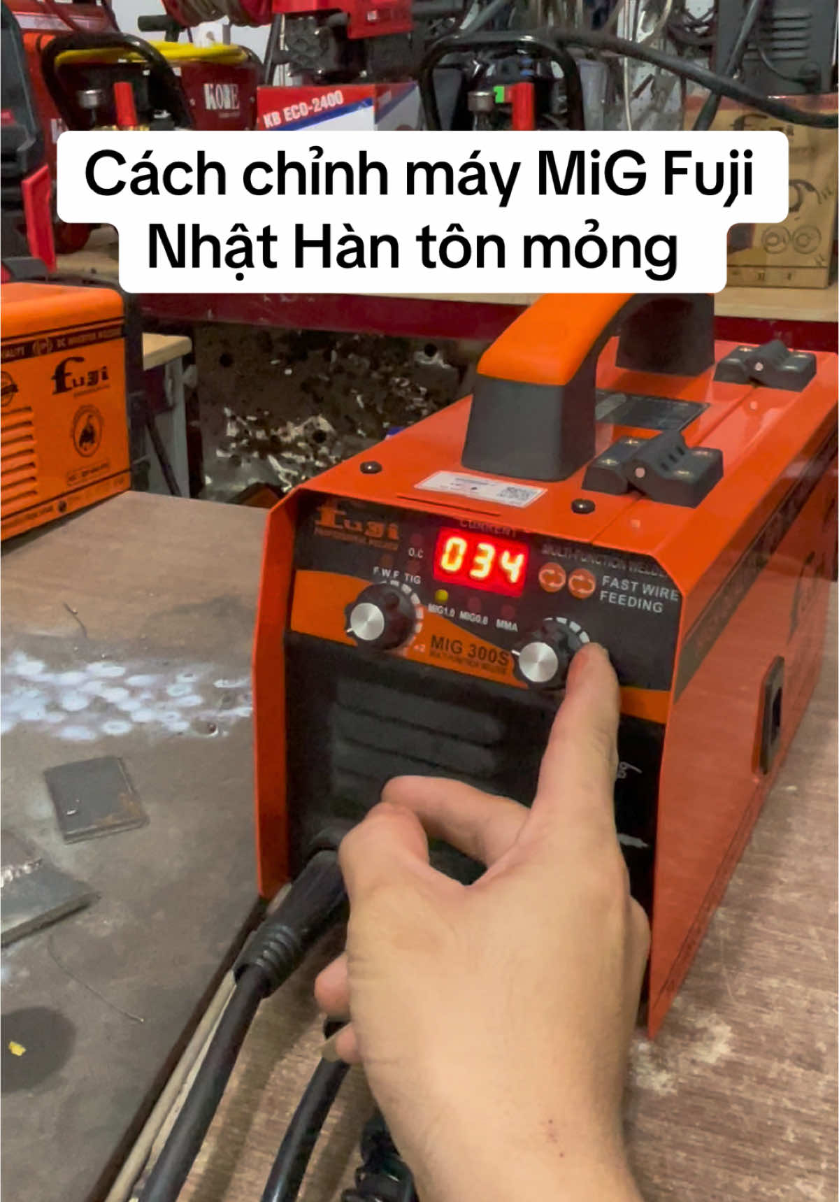 Cách chỉnh máy Hàn mig fuji Nhật Hàn tôn mỏng #mayhan #mayhanmigkhongkhi #mayhanmigkhongdungkhi #mayhankobe #thohan #cokhixaydung #mayhanmig #cokhi #cokhichetao #thohan 