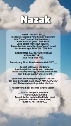 Nazak ketika ruh kembali terpanggil untuk pulang meninggalkan raga yang selama ini berjuang bersama melintas dunia fana untuk hidup dan berjuang atas sebuah jawaban.... #nazak 