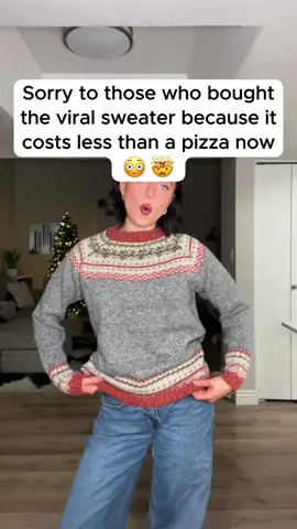 This sweater for the holidays 🤩🎄 #fpy #sweater #sweaterweather #jumper #falloutfits #winterfashion #christmas 