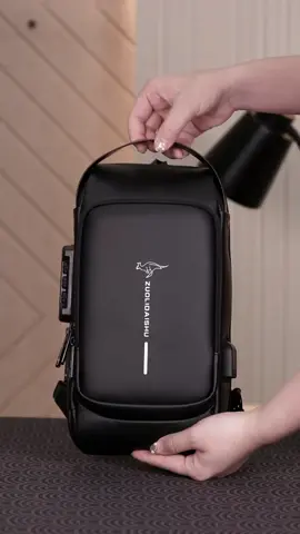 Bolso muy práctico, 80% de descuento #slingbags #shoulderbag #man #fashion #affordable #unboxing #TikTokShop #viralbag #blackfriday 