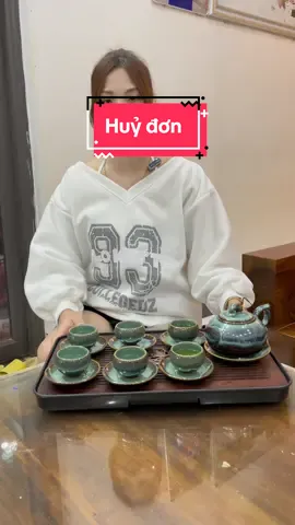 Bộ ấm chén pha trà tráng men hoả biến sang đẹp thật sự#boamchenphatra #boamchenphatra #gomsubattrang #xuhuongtiktokk #xuhuong 