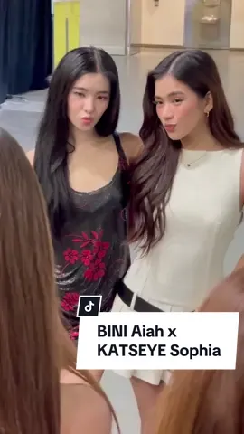 #BINI Aiah x #KATSEYE Sophia @Bini Aiah Arceta 