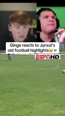 Ginge reacts to jynxzis old football highlights😭💀#fyp #trending #xyzabc #twitch #jynxzi #jynxziclips #jynxzifunnymoments #jynxzifunny #angryginge #angryginge13 