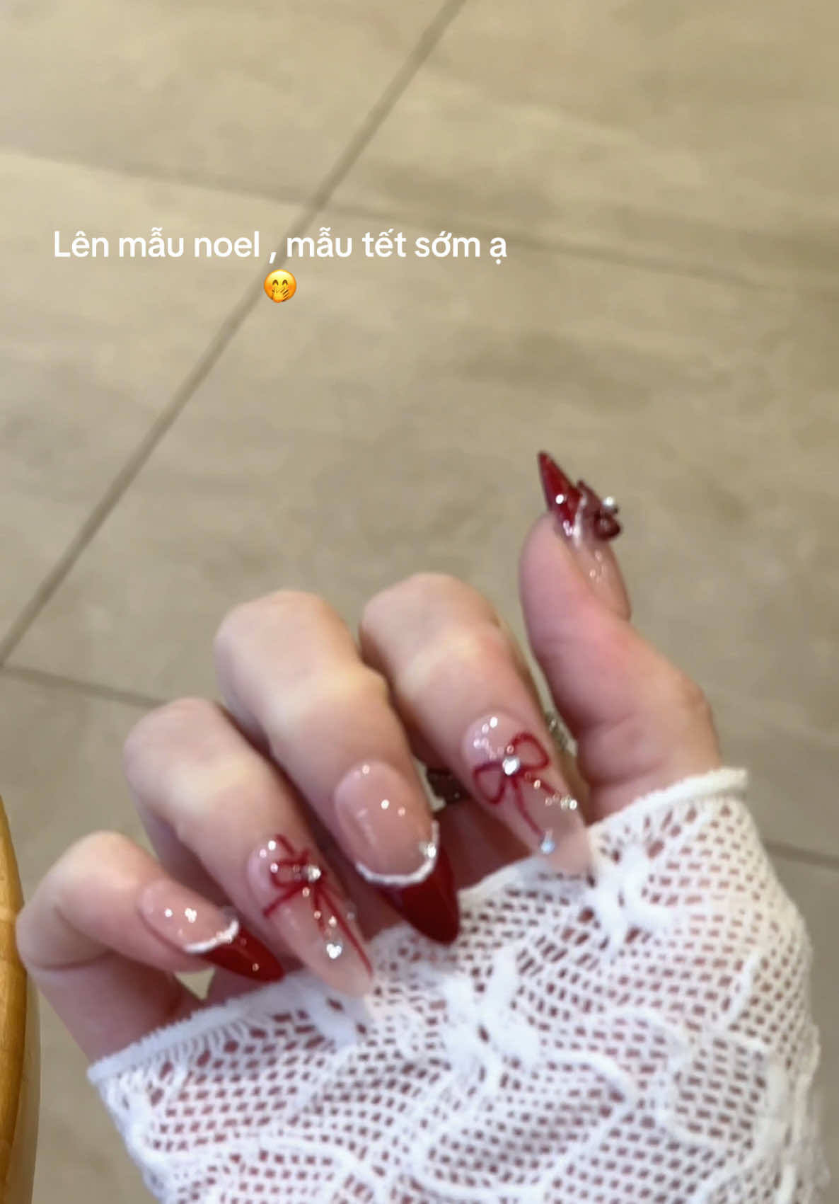 Nail Box mẫu noel và tết đã có trên sộp pe ạ 🥰#vivannailbox #nailbox #nailgiare 