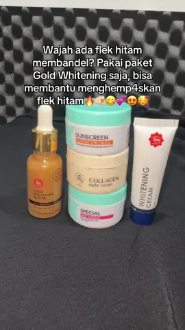 Flek hitam? Pakai paket Gold whitening swrum dari viva aja. #viva #vivacosmetics #skincare #skincareroutine #kosmetik #glowing #fyp 