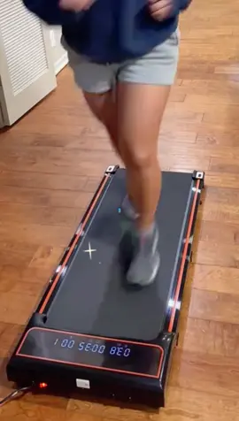 Walking Pad Under Desk Treadmill with Remote Control Flat#workout #exercise