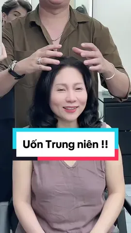 Mẫu Uốn bung trung tuổi 💇🏻‍♀️💇🏻‍♀️ mẫu này cực kì sang dành cho các ce tóc Lỡ luôn ạ ❤️ #Uốn_Thẩm_Mỹ #salonmrlưutràvinh 