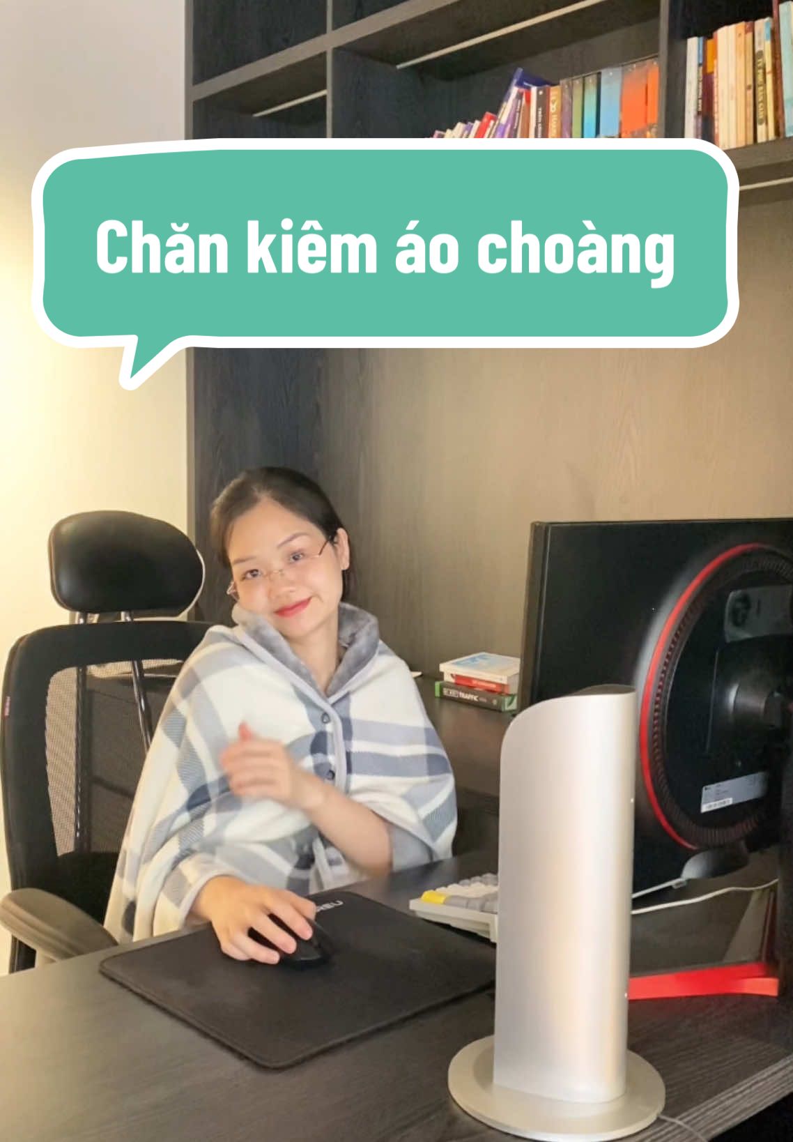 Chăn kiêm áo choàng, thứ tui cần cho mùa đông năm nay #metayreview #mebimsua #giuamchobe #changiuam 