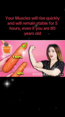 Your Muscles will rise quickly and will remain stable for 5 hours, even if you are 80 years old #explore #foryoupage #viral #fyp @Mrs Kay @Ndimhle 