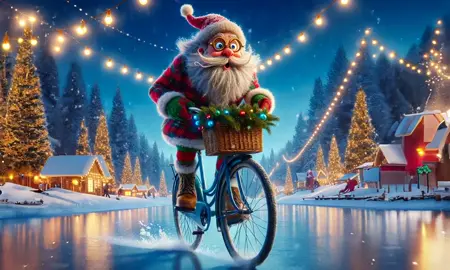 It’s a Santamental Christmas lol. Another kooky one but really fun. I made the images with #Dalle3 and animated them with @Runway The song was made with #Suno Christmas themed videos are so much fun. I have made hundreds of images that I made that are all so cool. Too many to even use. There are  in all different styles. So you may see a few more Christmas videos lol. Happy day before Thanksgiving!!! #fyp #aiimages #aimusic #aiart #ai #aivideo 