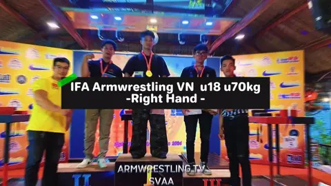 IFA Armwrestling VN u18 u70kg ( Hồng Tháp)              - Right Hand- #armwrestling #vattayvietnam #ifa #righthand #viral #xuhuong 