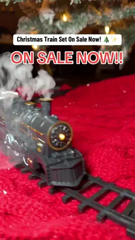 Y’all, I got a two pack for JUST $20.99❗️ This is such a steal & the quality of these trains are amazing. Snag yours while they’re still on sale. 🚂 🎄✨ #christmasdecor #christmasgiftideas #christmascountdown #blackfridaydeals #blackfridaysale #tiktokmademebuyit #tiktokshopfinds #giftideas #homedecor #creatorsearchinsights 