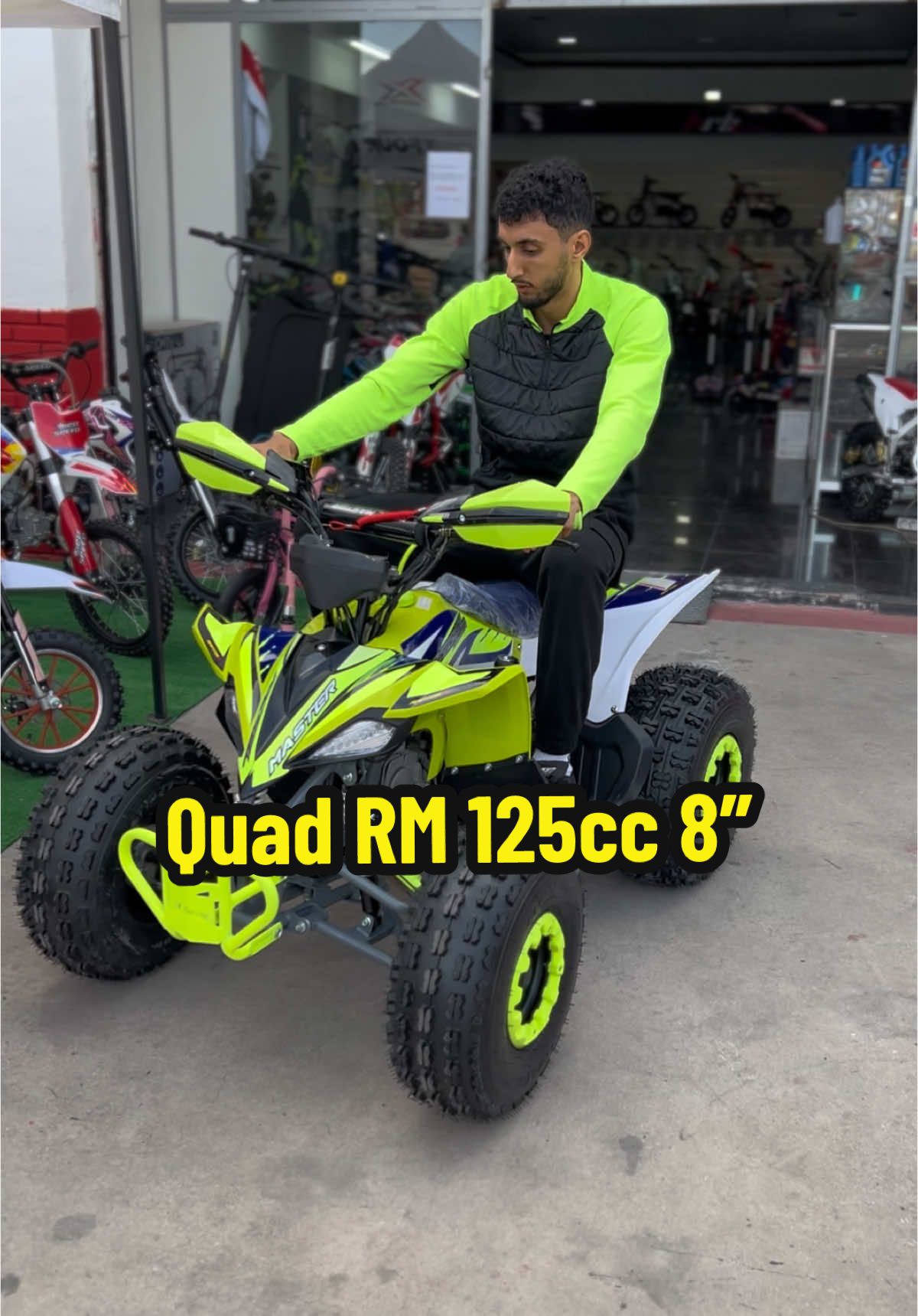 Increible Quad 125cc  Rebel Master 8”  Disponible en cuatro colores en tienda y en página web RHmotos.es  Hacemos envíos a toda España se pueden reservar para las Navidades  #quad #quad125cc #rebelmaster #parati #malaga 