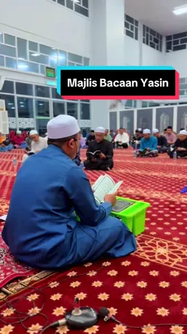 Majlis Bacaan YASIN yang dipimpin oleh Imam Masjid Al-Hasanah (Ustaz Ahmad Zaki Md Yusof) Sempena Ulang Tahun ke-21  Majlis Bandar Raya Alor Setar  Bertempat di : Masjid Al-Hasanah Tarikh : 27/11/24 #mbas #masjidalhasanah #masjidbesi #masjidbesimergong 