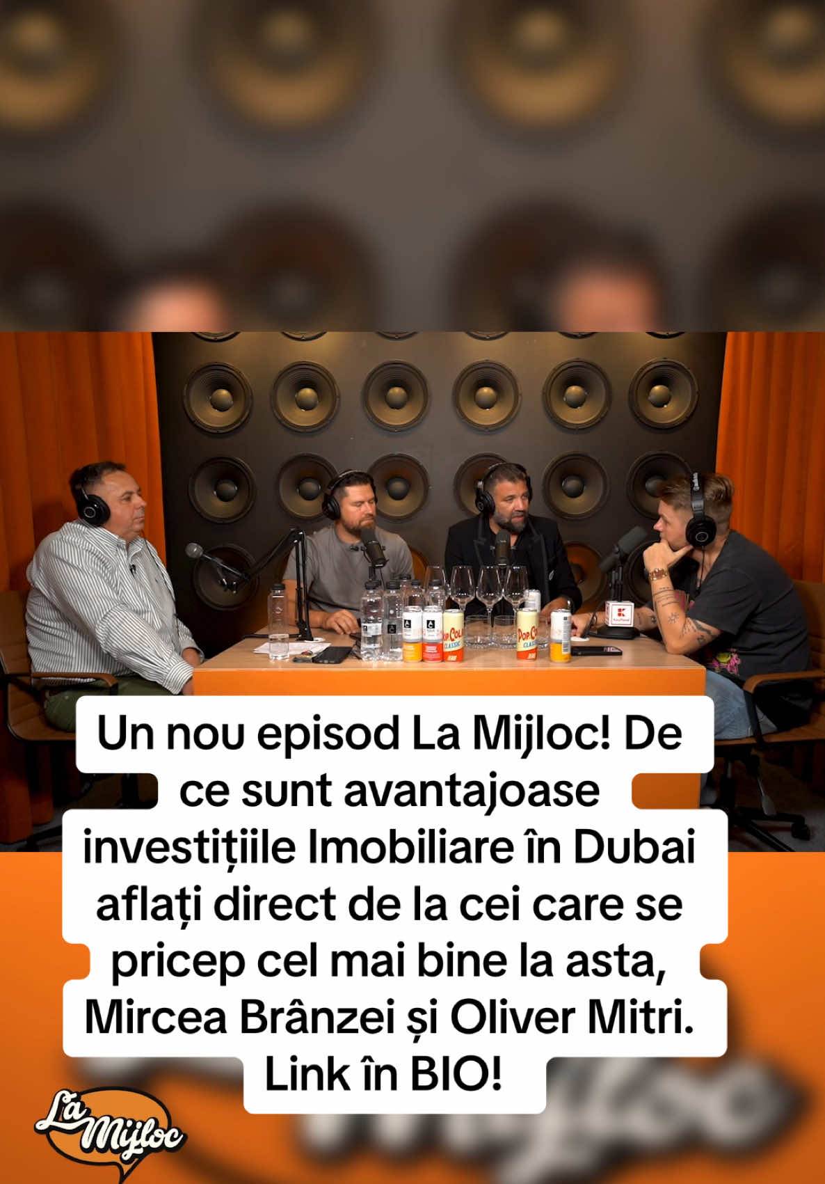 Un nou episod La Mijloc! De ce sunt avantajoase investițiile Imobiliare în Dubai aflați direct de la cei care se pricep cel mai bine la asta, Mircea Brânzei și Oliver Mitri. Link în BIO