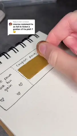 @amelie <— d’autres idées de cadeaux diy ici !  #creatorsearchinsights  #diygift #cadeaufaitmain #ticketàgratter #meaningfulgift #christmasgift 